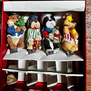Cardinal Inc. ~ Christmas ~ Gourmet Spreaders ~ Dog Cheese Spreaders Set ~ W/Box